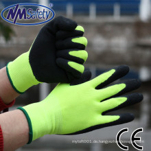 NMSAFETY 13g Schaum Latex Arbeit Hand Handschuh Garten Handschuhe